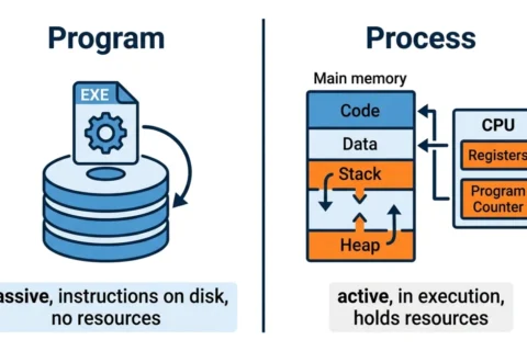 Process vs Program: Key Differences