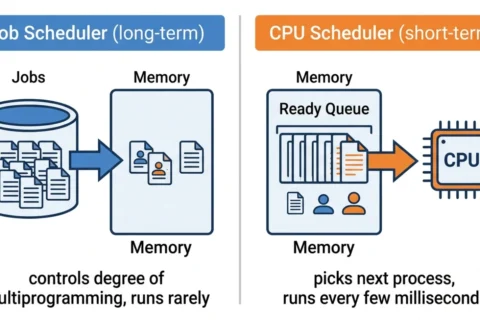 Job Scheduler vs CPU Scheduler: Key Differences
