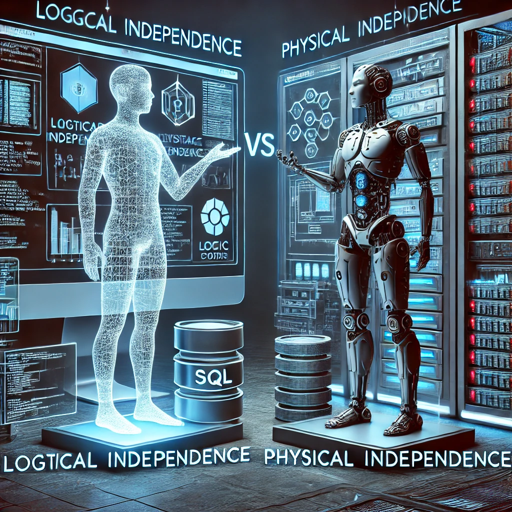 Logical vs Physical Data Independence: Unveiling the Battle!