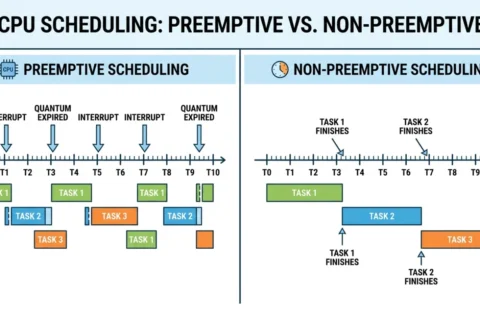 Preemptive vs Non-Preemptive Scheduling: Key Differences