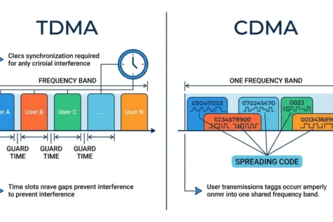TDMA vs CDMA: Key Differences