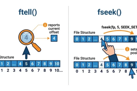 ftell() and fseek() in C: Functions Explained