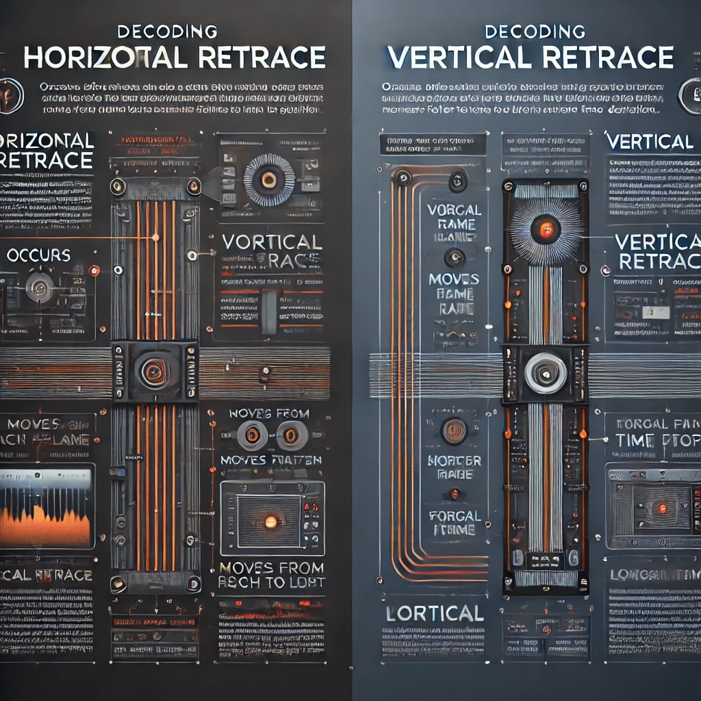 Decoding Horizontal vs Vertical Retrace in Graphics