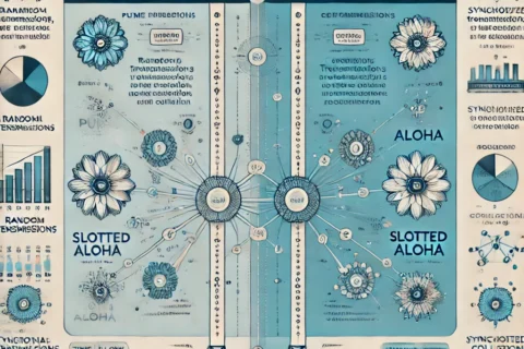 Unveiling the Differences: Exploring Pure Aloha and Slotted Aloha