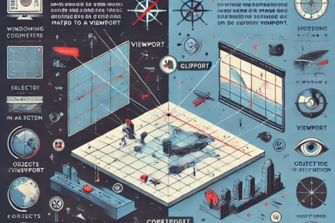 Windowing vs Clipping in Computer Graphics