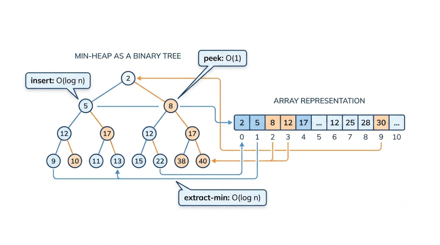 Priority Queue Time Complexity Explained