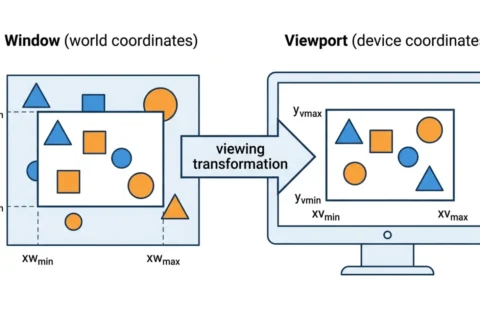 Viewports and Viewing Transformations in Computer Graphics
