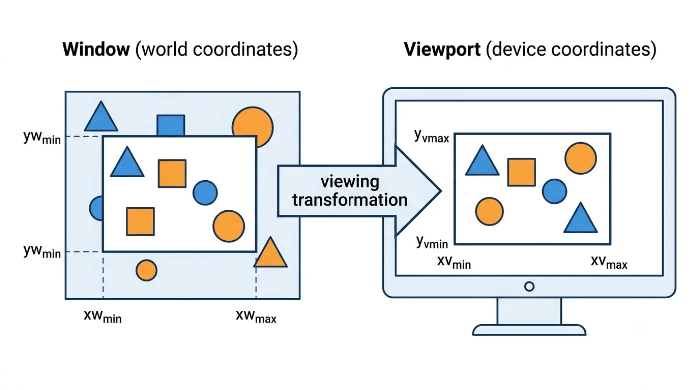 Computer Graphics Viewport Viewports and Viewing Transformations in Computer Graphics