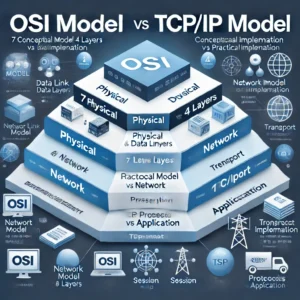 Comparison of OSI Model and TCP/IP Model in networking