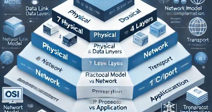 Comparison of OSI Model and TCP/IP Model in networking