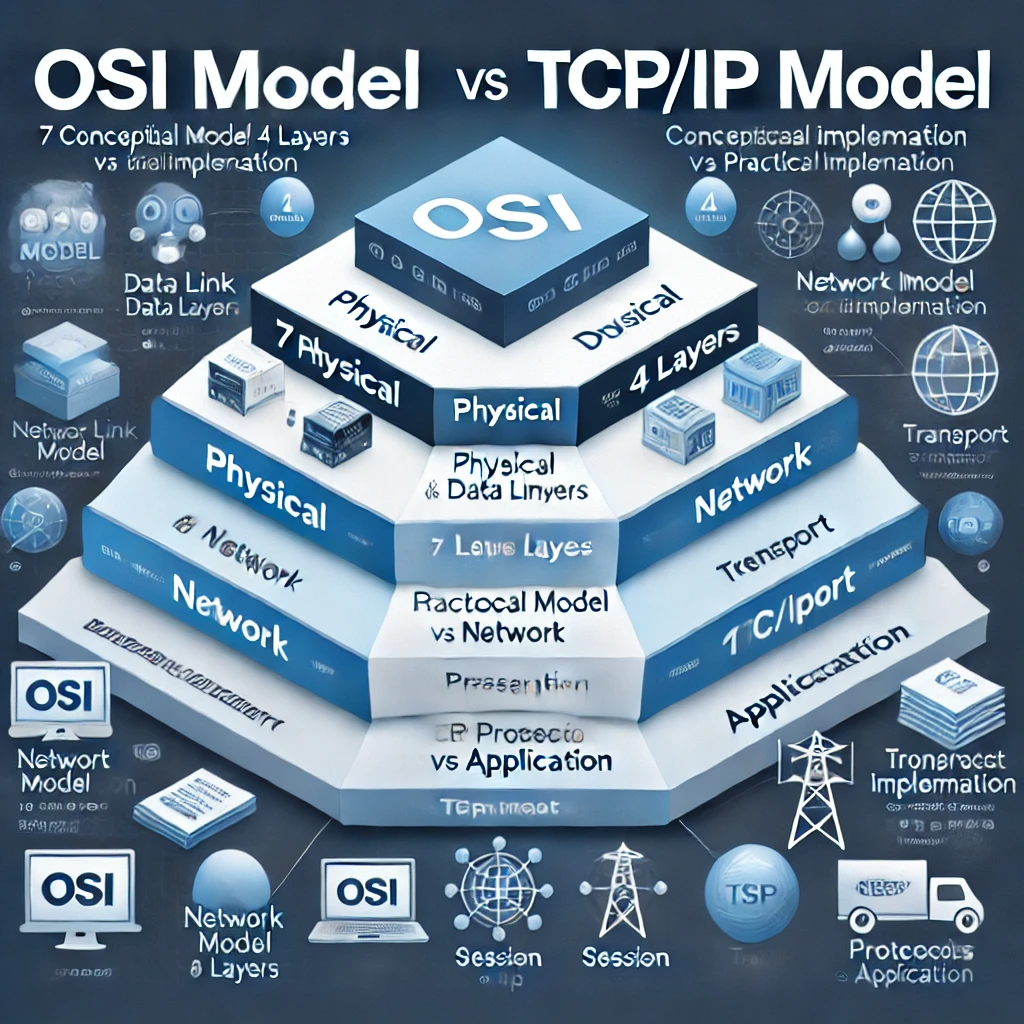 OSI Model vs TCP/IP Model: Key Differences Explained