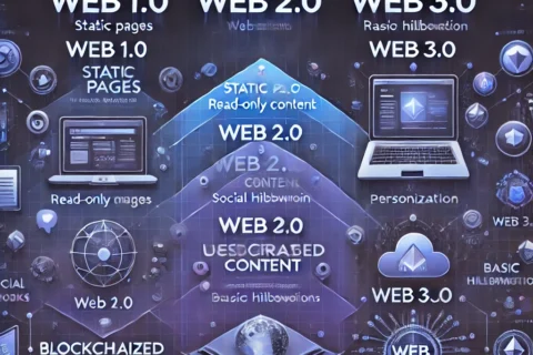 Evolution of the Web: Web 1.0 vs Web 2.0 vs Web 3.0