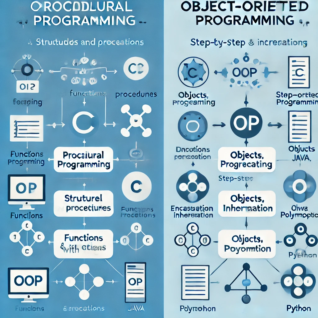 Procedural vs. Object-Oriented Programming