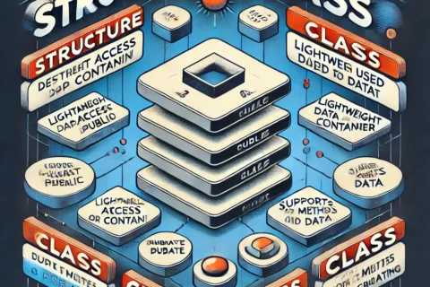 Structure vs Class in C++: Key Differences Explained