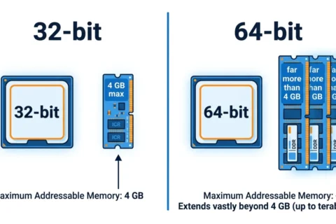 32-bit vs 64-bit Operating Systems: Key Differences