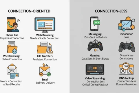 Connection-Oriented vs Connection-Less: 8 Key Differences with Real Examples (2025)