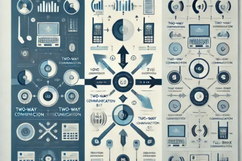 Simplex vs Half-Duplex vs Full-Duplex Communication