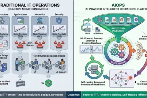 AIOps vs Traditional IT Operations: Full Comparison 2026