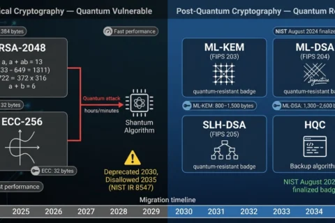 Post-Quantum Cryptography vs RSA/ECC