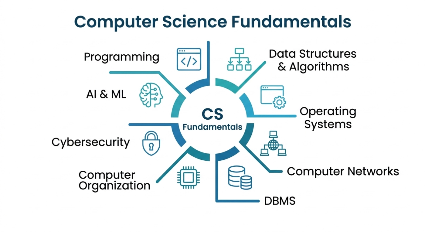 CS Fundamentals Topics Map