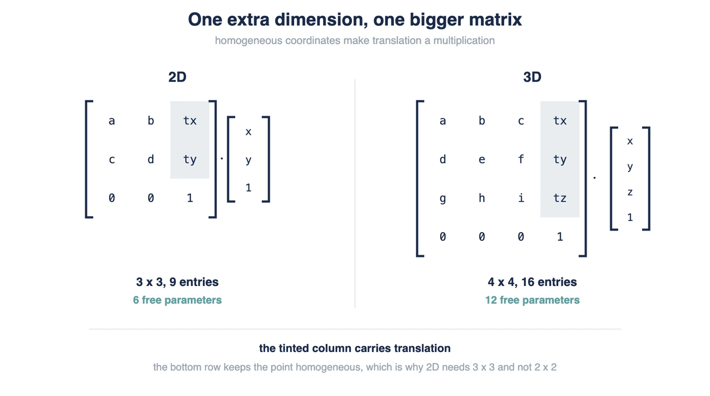 2D vs 3D Transformation in Computer Graphics