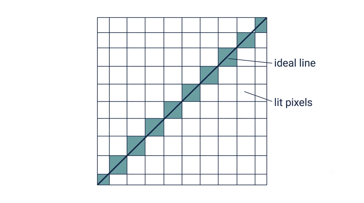DDA vs Bresenham Line Drawing Algorithm: Key Differences
